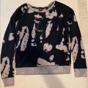 Tie dye scotch and soda crew neck